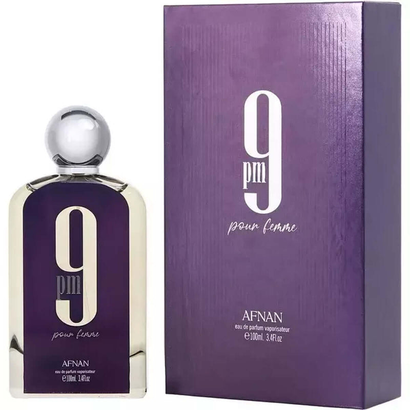 9 PM Pour Femme by Afnan perfume EDP 3.3 / 3.4 oz New in Box