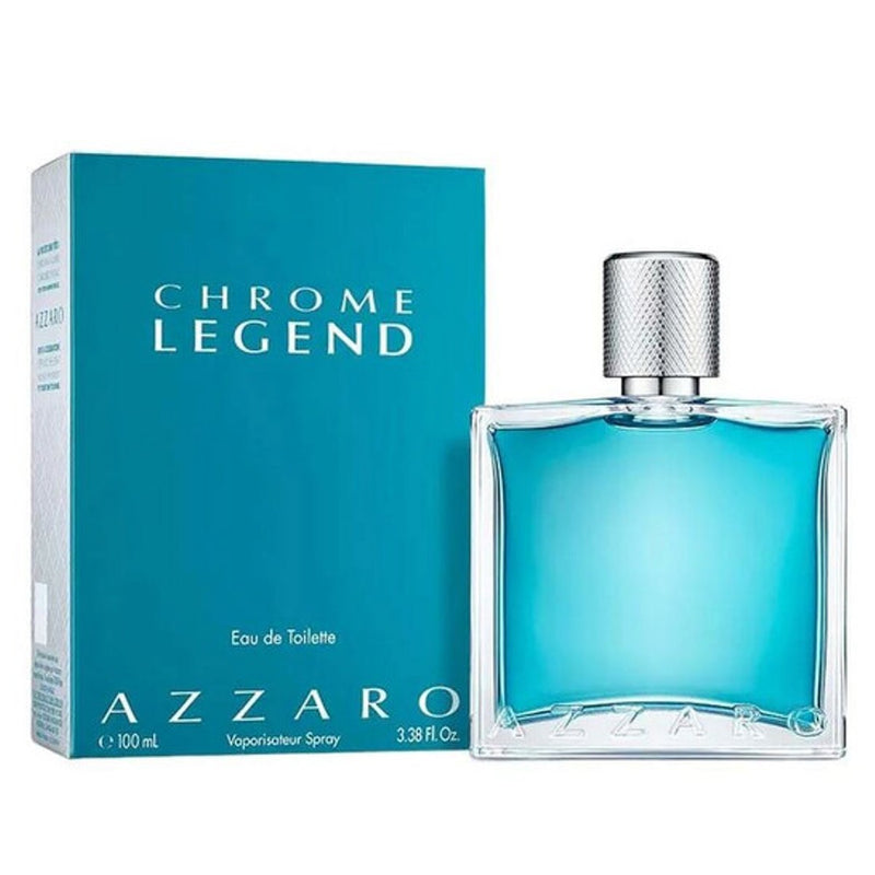 Chrome Legend by Azzaro cologne for Men EDT 3.38 oz New in Box