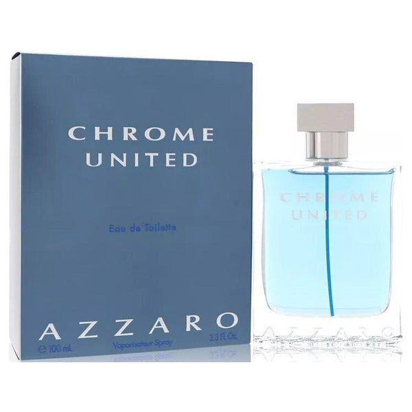 CHROME UNITED Azzaro Cologne for Men EDT 3.3 / 3.4 oz NEW IN BOX