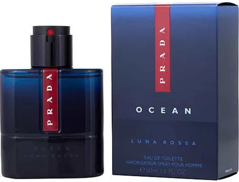 Luna Rossa Ocean by Prada cologne for men EDT 1.6 / 1.7 oz New in Box