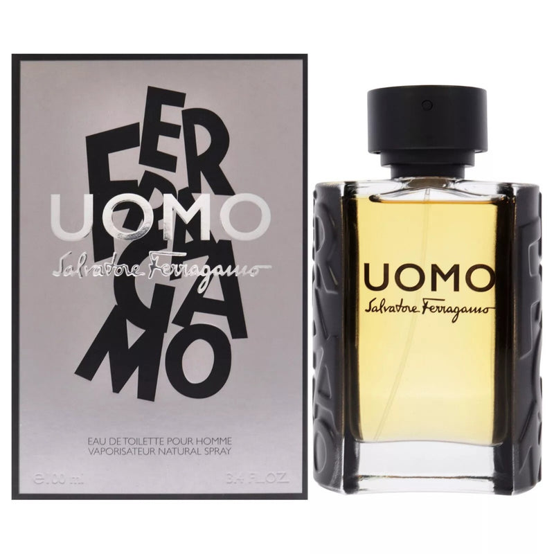 Uomo by Salvatore Ferragamo cologne for men EDT 3.3 / 3.4 oz New in Box