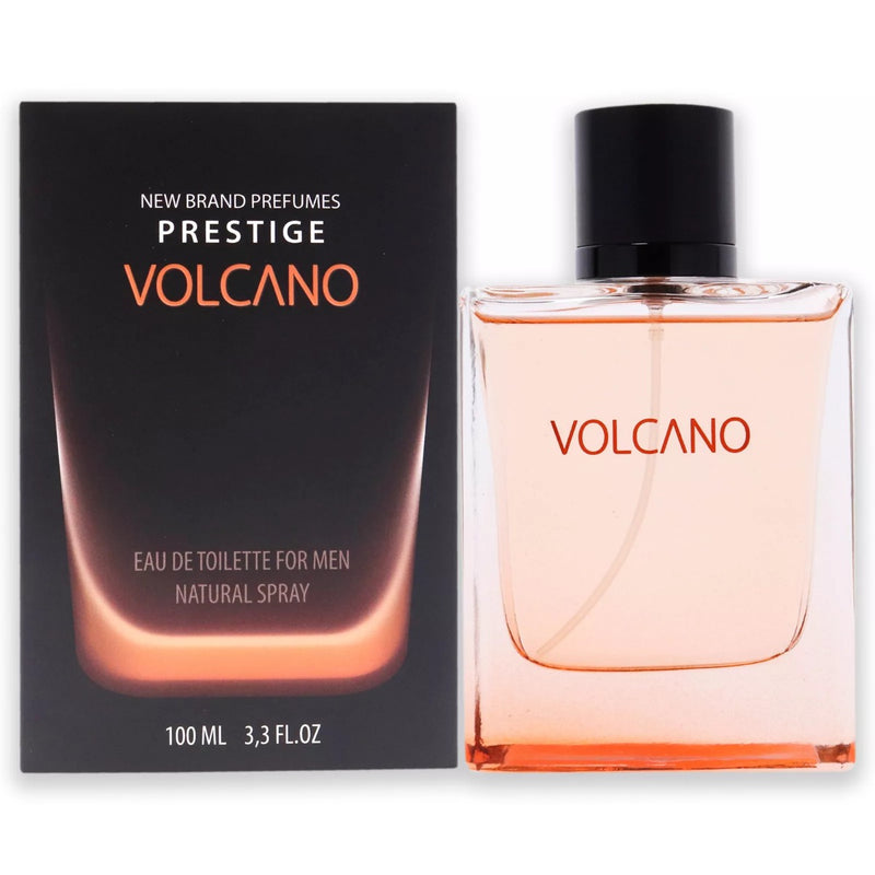 Volcano by New Brand cologne for men EDT 3.3 / 3.4 oz New In Box