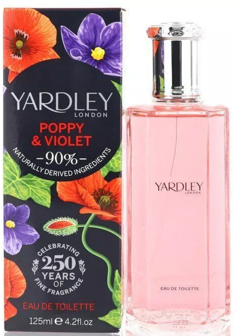 Poppy & Violet by Yardley London for women EDT 4.2 oz New in Box