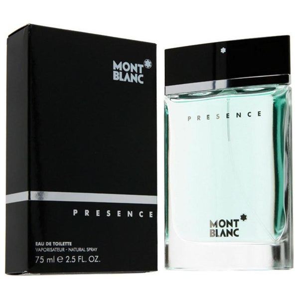 PRESENCE by MONT BLANC Cologne for Men 2.5 oz EDT New in Retail Box