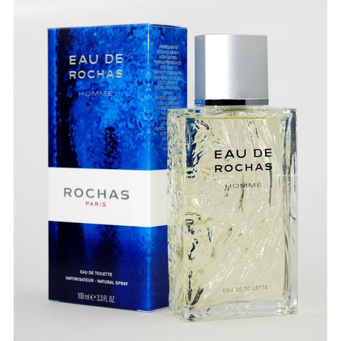 Eau De Rochas Homme by Rochas 3.3 3.4 oz EDT Spray for Men