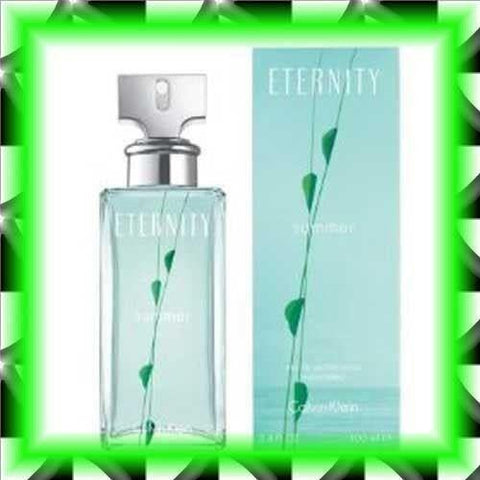 ETERNITY Summer 2008 Perfume for Women Calvin Klein 3.4 oz New in Box