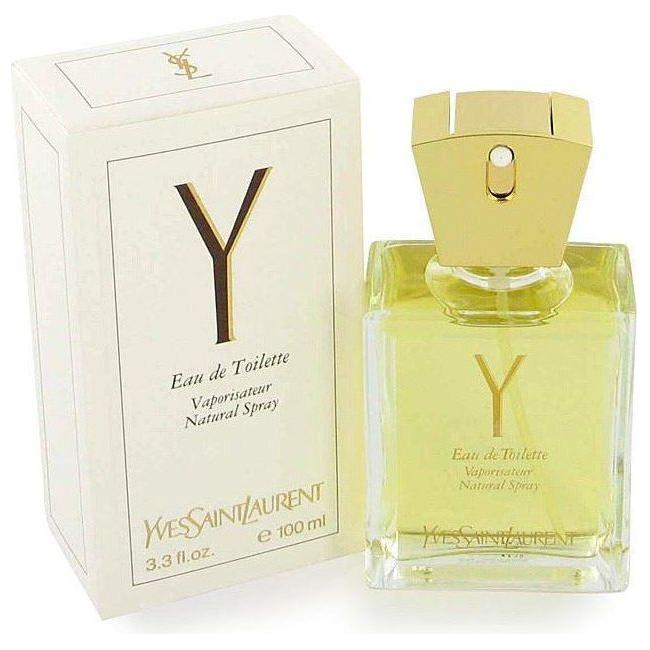 Y by YVES SAINT LAURENT 3.4 oz Perfume for Women 3.3 oz YSL New in Box