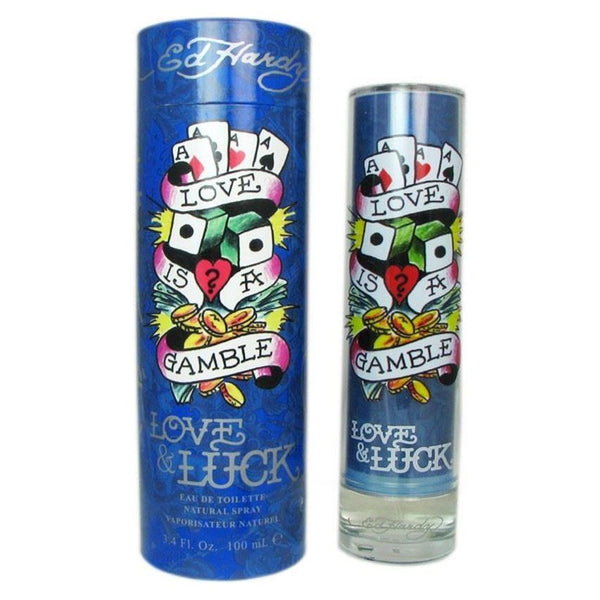 Love & Luck Ed Hardy by Christian Audigier 3.4 oz Cologne for Men