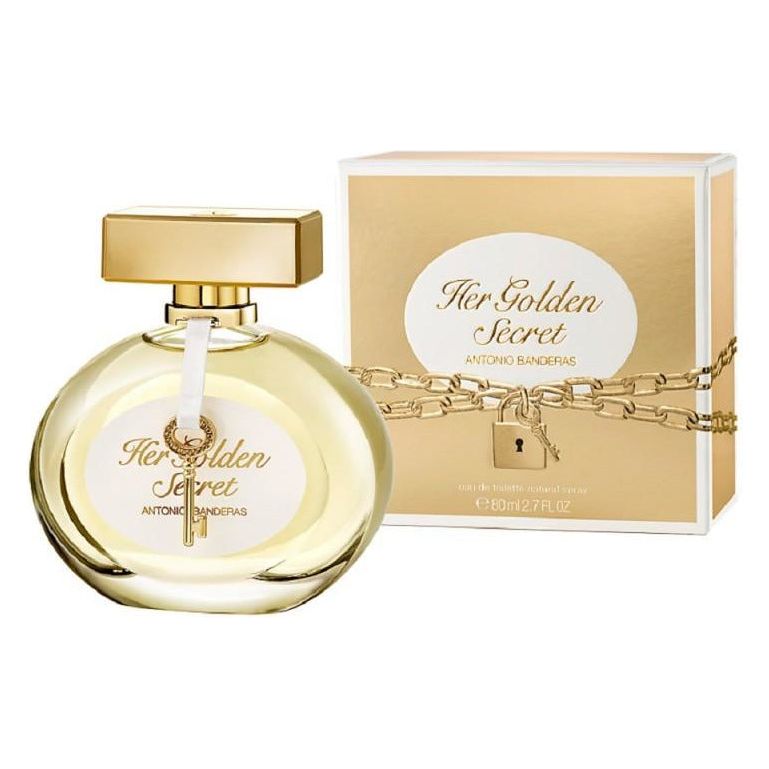 Her Golden Secret by Antonio Banderas 2.7 oz EDT Spray for Women