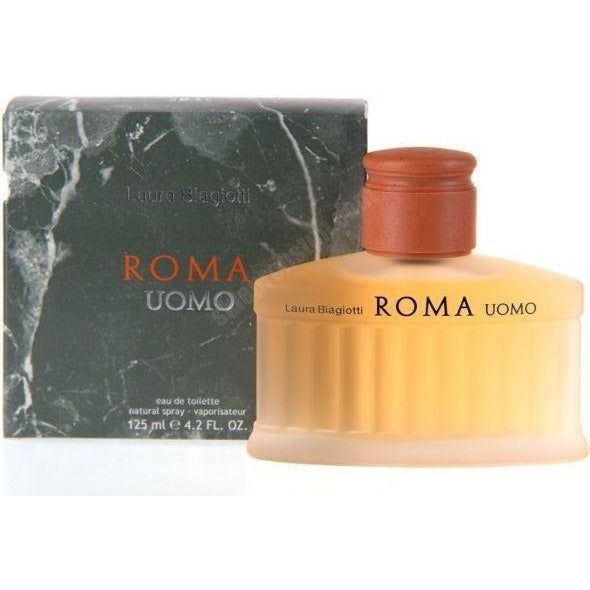 Laura Biagiotti ROMA UOMO by Laura Biagiotti Cologne 4.2 oz EDT For Men New in Box at $ 108.33