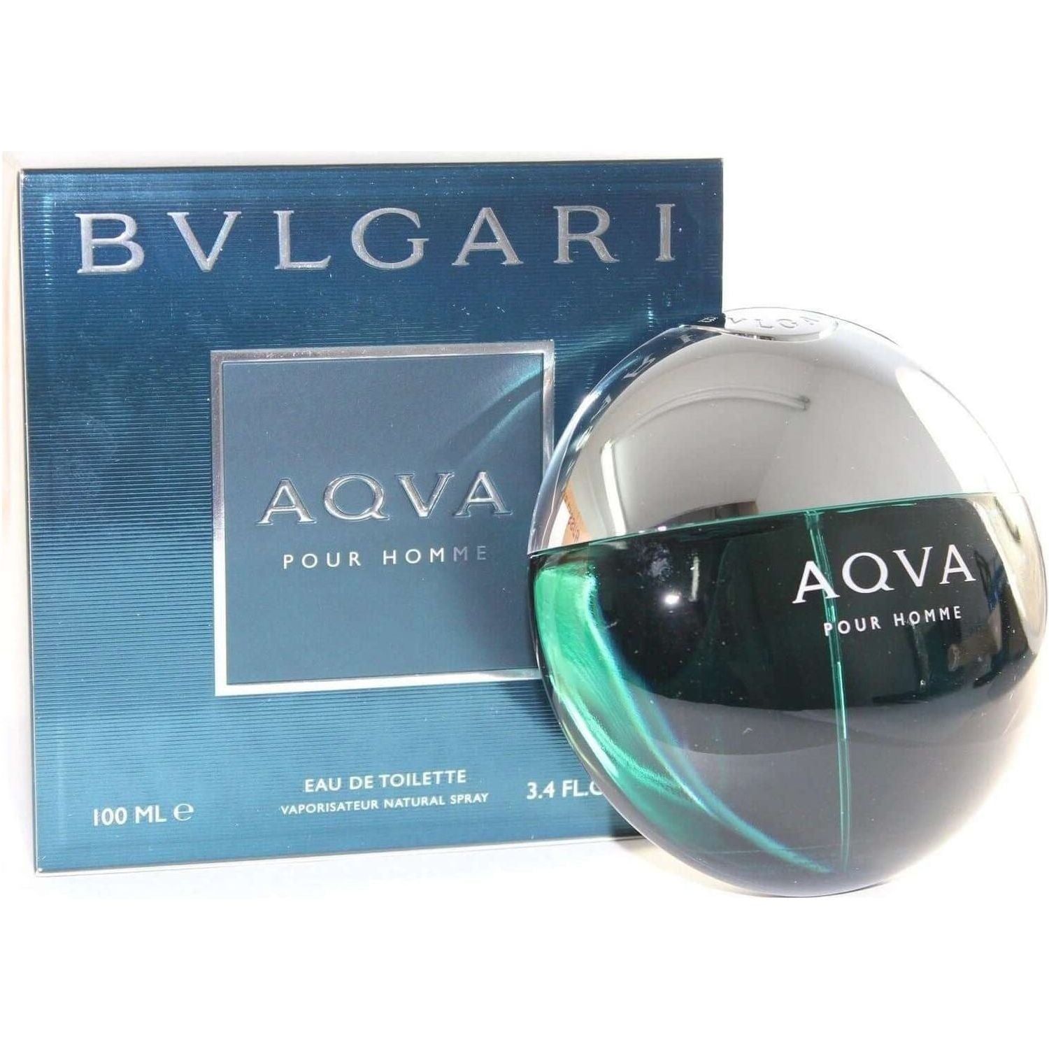 Bvlgari AQVA POUR HOMME Cologne for Men 3.4 oz 3.3 oz EDT