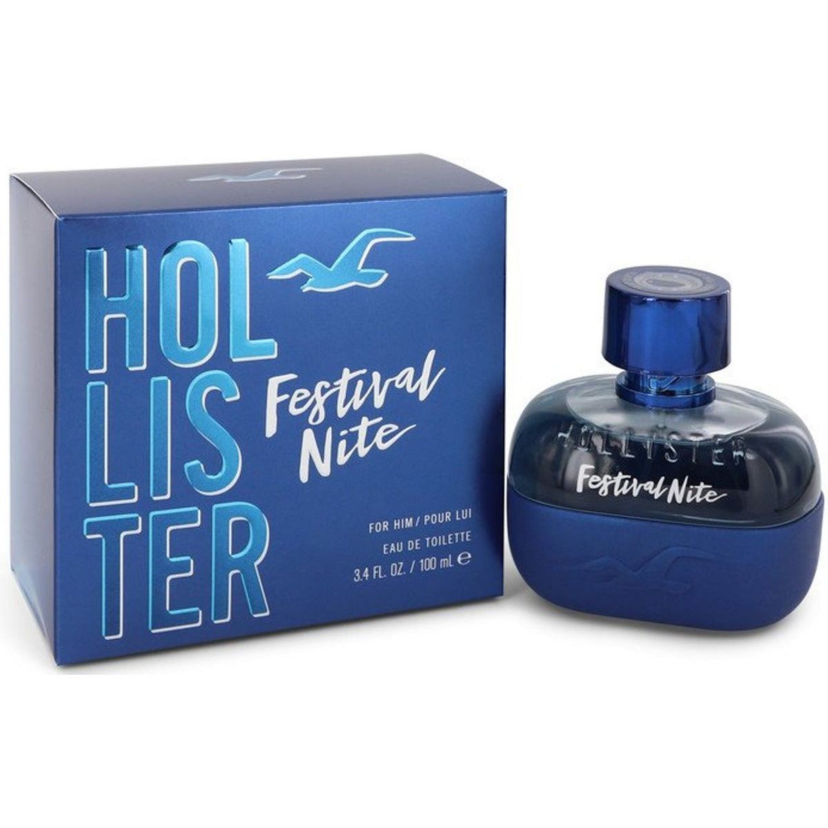 Festival Nite By Hollister cologne for him EDT 3.3 3.4 oz New in Box